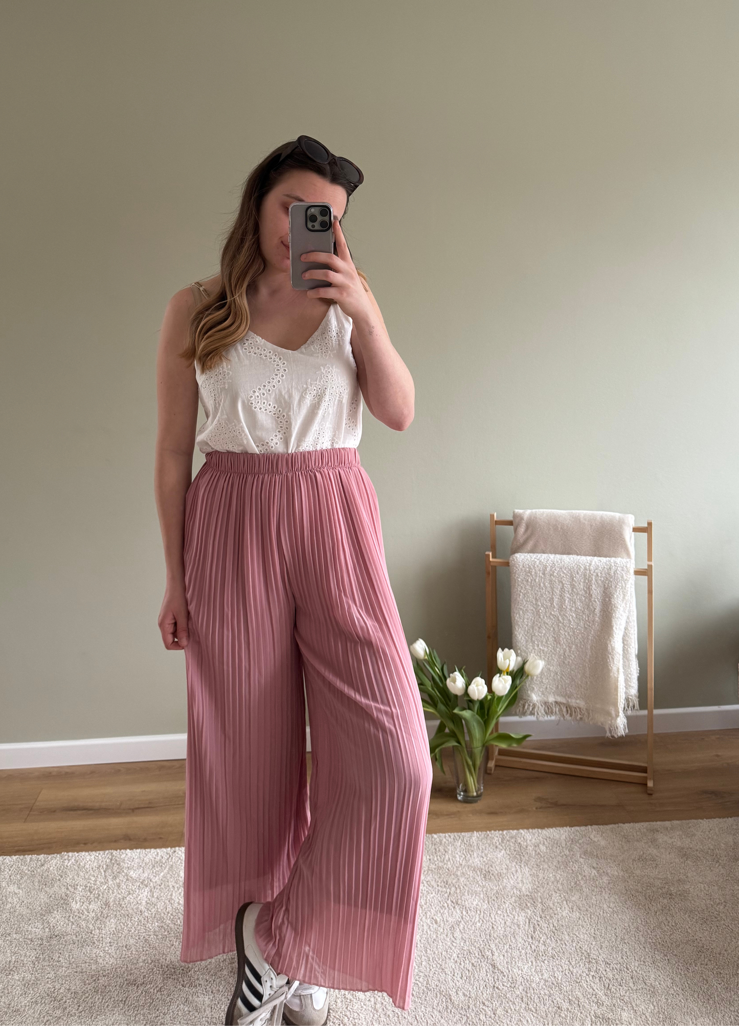 Pantalon KELLY vieux-rose
