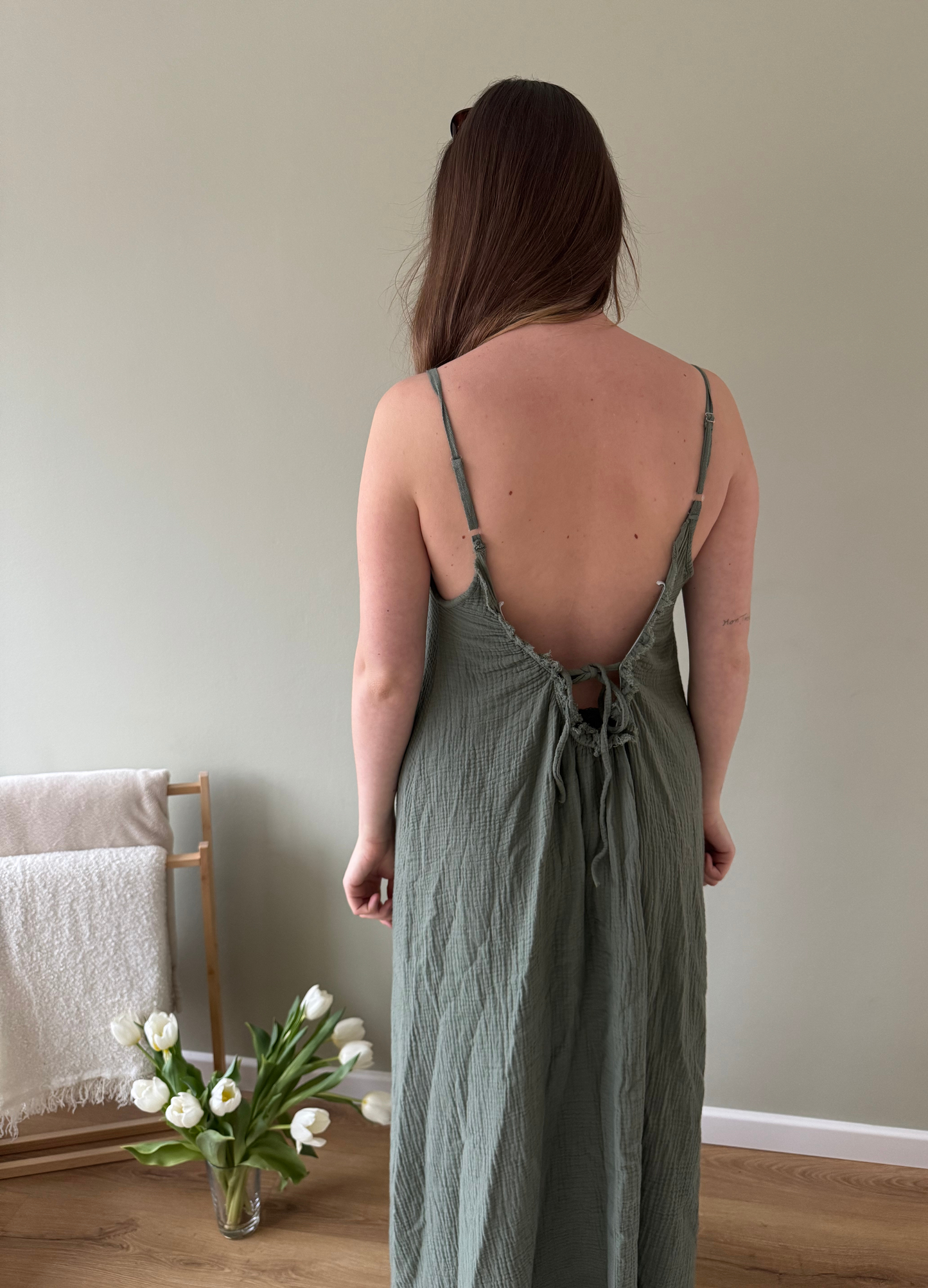 Robe FANNY kaki