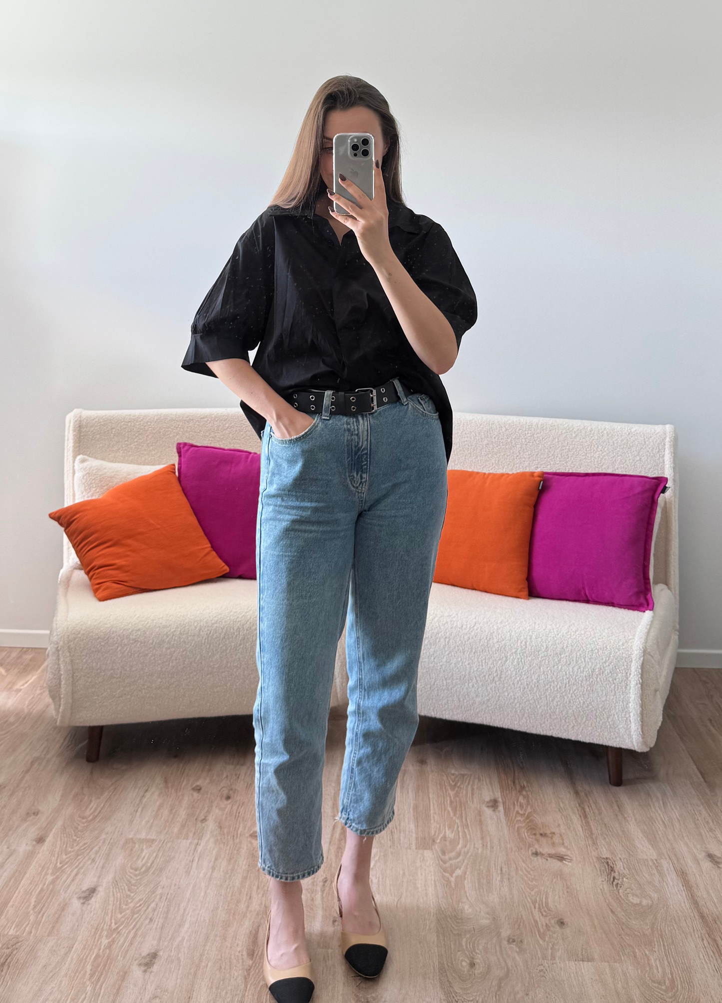 Chemise MAURINE noire