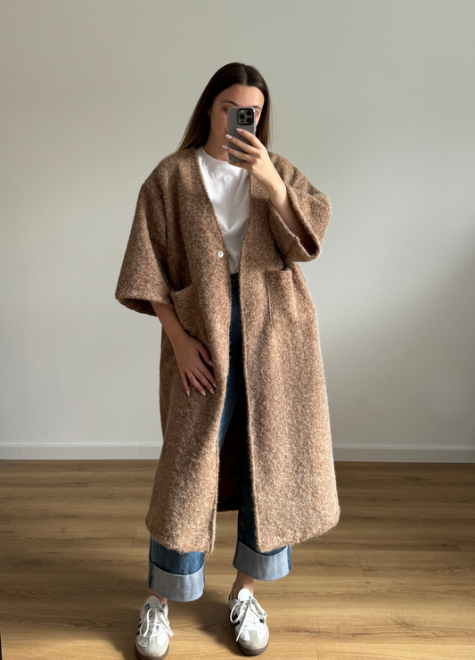 Manteau ALMA camel