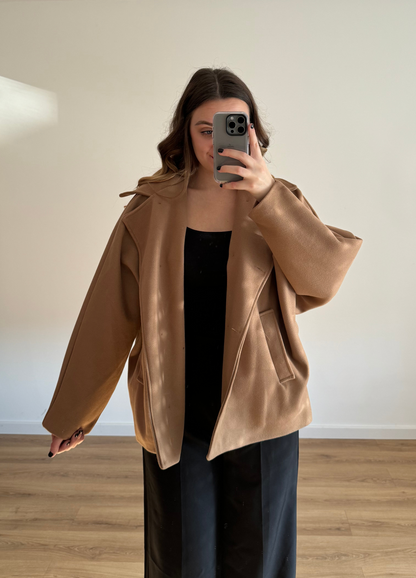 Manteau TATIANA camel