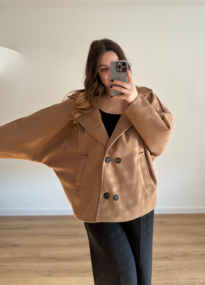 Manteau TATIANA camel