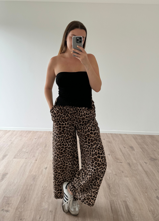 Pantalon léopard LORIANE