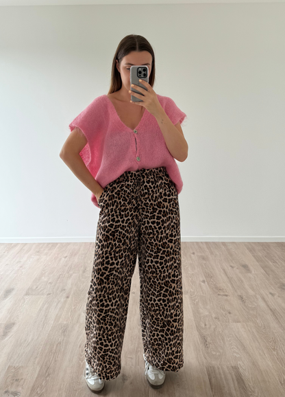 Pantalon léopard LORIANE