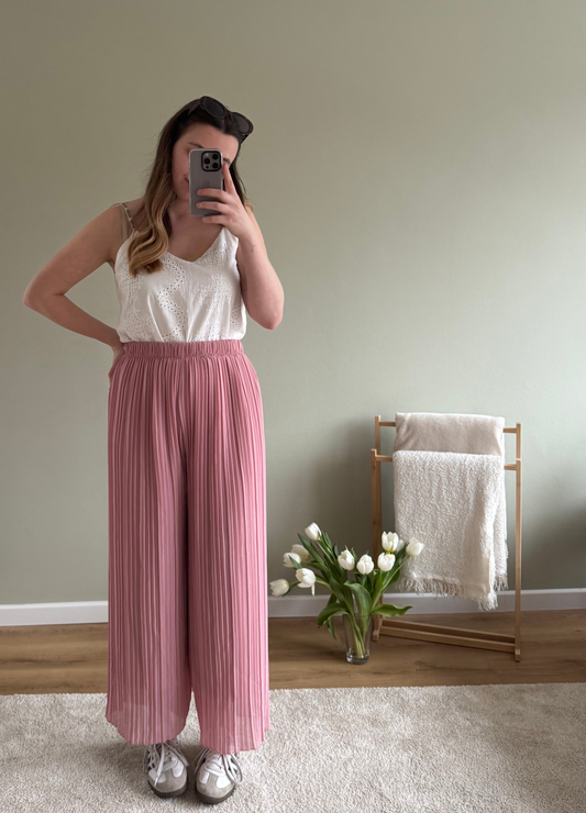 Pantalon KELLY vieux-rose