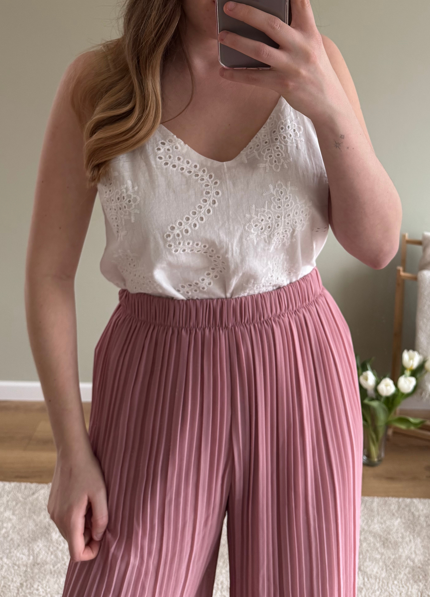 Pantalon KELLY vieux-rose