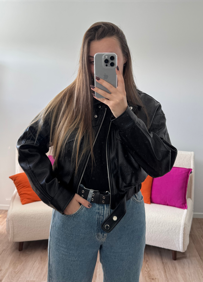 Veste en simili SOLENE