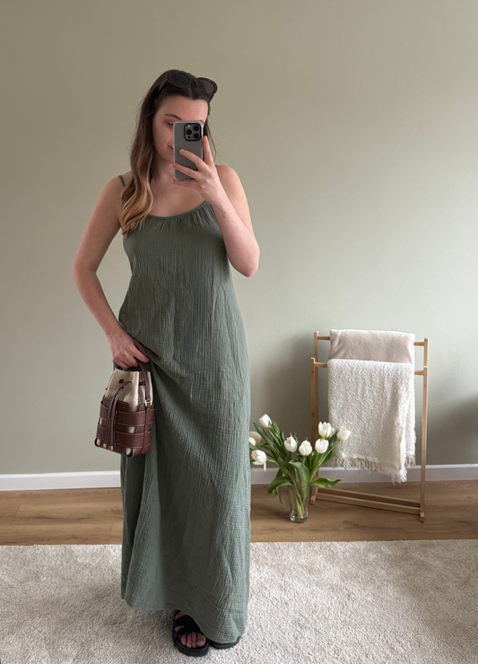 Robe FANNY kaki