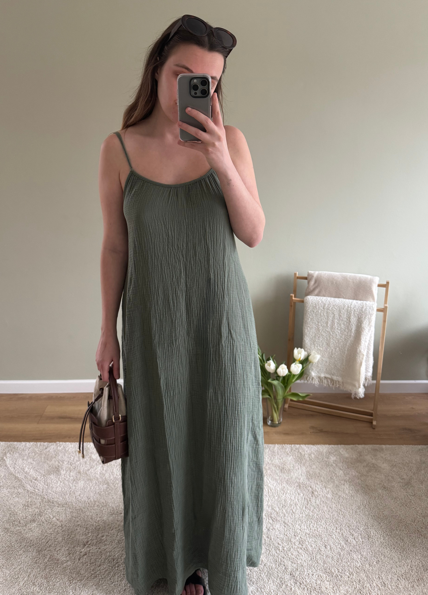 Robe FANNY kaki